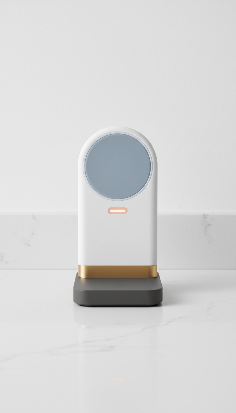 Station de recharge sans fil en aluminium élégant